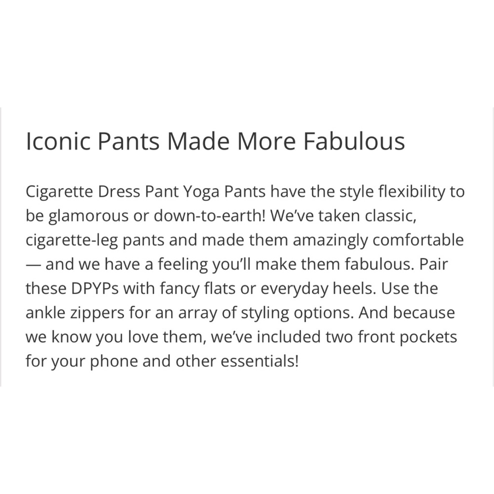 Betabrand | Dress Pant Yoga Pants - Picture 3 of 16